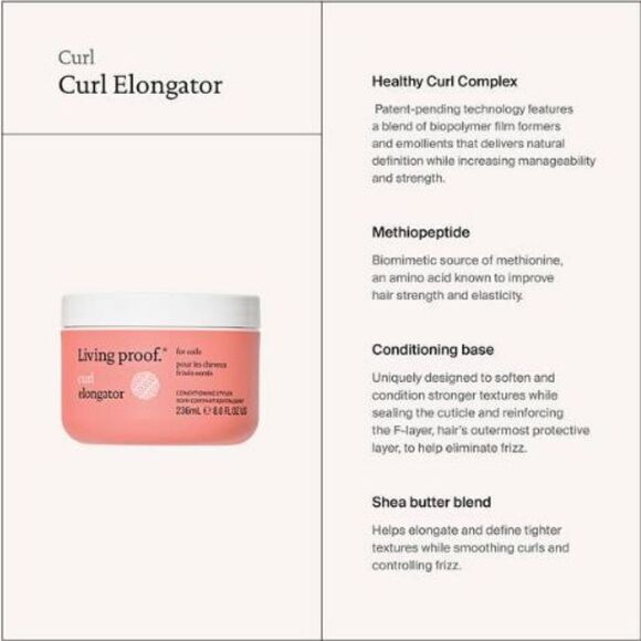 Living Proof Curl Elongator Conditioning Styler - Picture 3 of 10